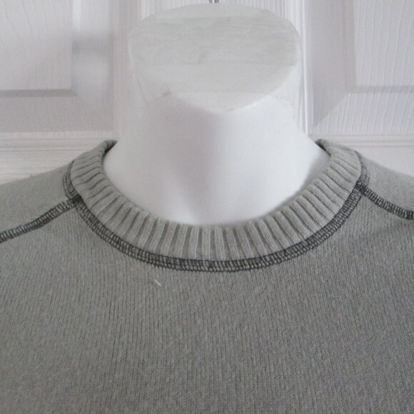 AEROPOSTALE Gray Lightweight Crewneck Sweater (S) EUC - Picture 3 of 7